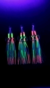 Assist hooks iseama 30-60 gram light jigging series glow in the dark