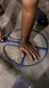 ตรอบกับใบมีด+12นิ่วพร้อมตัวรัด