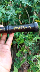 Tongkat Komando Kayu Galih Kelor Ukir