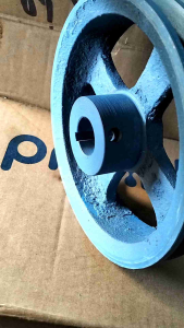 grosir>>pulley besi B2 x 7“ inchi as 1” inchi