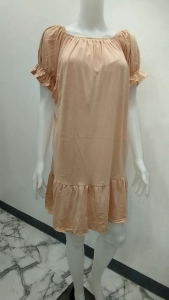 BEOSCLOSET MELODY NURSING BREASTFEEDING MATERNITY DOLL DRESS freesize fits M-XL cotton spandex fabric