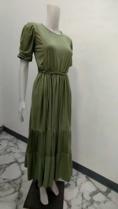 BEOSCLOSET MARICON MAXI NURSING BREASTFEEDING MATERNITY MAXI DRESS freesize fits MEDIUM TO XL cotton spandex