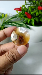 batu akik motif kembang antik unik real picture top quality