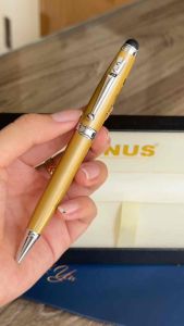 Bút ký cao cấp doanh nhân khắc tên chính hãng Enus VB108BG quà tặng ý nghĩa hộp đựng sang trọng kèm túi đựng