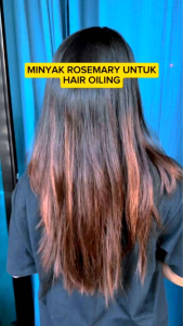 Minyak Rosemary Kelapa semulajadi rambut - Natural Hair growth oil Rosemary Coconut ( carrier oil ) Strengthen Treatment Original Haircare koko SMD