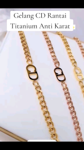 Kalung Dewasa Titanium 100% & Kalung Korean Style Cewek