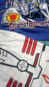 SETELAN PAKAIAN BAJU ANAK LAKI-LAKI...TRANSFORMERS...USIA 1-10TAHUN.BIRU.