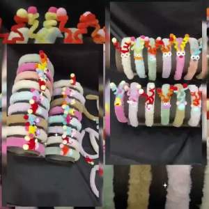 Bando Elastis Import / Bando Bulu Spiral / Bando Karakter Lucu / Cute Hair Band / BPM8536