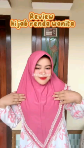 Paket usaha kerudung hijab bergo 100rb dapat 5 campur model dan warna/kerudung hijab bergo premium murah/zhiadhiaz collection
