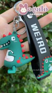 Trendy Cute Little Dinosaur Keychain Cartoon Doll Bag Pendant Doll Machine Gift Couple Keychain