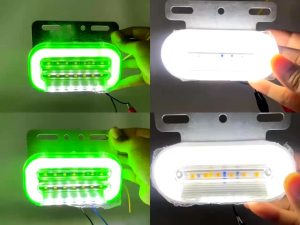 LAMPU SAMPING BAK 24VOLT 2 BARIS NYALA SEIN RUNNING