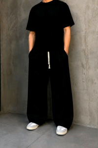THEO BAGGY PANTS SMALL UP TO 2xl FOR MEN AND WOMEN(MAKAPAL) COTTON TERRY