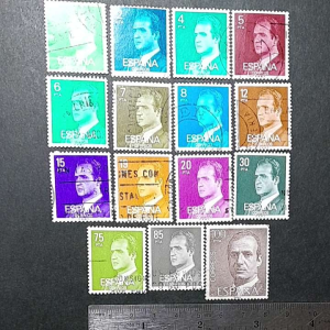 Prangko Spanyol klasik koleksi Kuno 15 pcs Campur USED