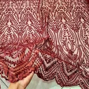 SALE!!!COD (JT) BAHAN KAIN TULLE ELISAAB BORDIR GLITER/KAIN TULLE ELISAAB BORDIR GLITER//KEBAYA WANITA MEWAH MOTIF TERBARU