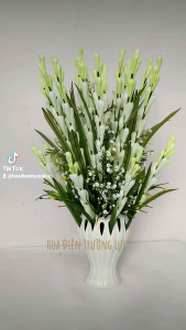 Hoa Huệ Giả - Hoa Huệ Trang Trí (Không Điện) loại 40cm