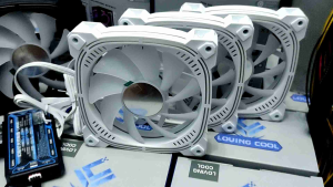 New INFINITY LOVINGCOOL COOLING FAN 120mm 3in1kit CASE FAN