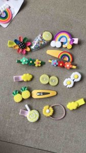 Jepit anak 1 SET ISI 14 PCS Jepit grosir  jepit Impor jepit rambut girls anak skolah  rambut cantik jepit buat bayi