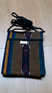 Tas Slempang Tenun Mini Etnik Asli Bali: Tas Passport & Souvenir Khas Bali