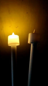 Obor led elektrik lampu lilin pawai takbiran keliling karnaval