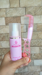 สเปรย์+หวีพกพาซี่โลหะ ช่วยลดการเกิดไฟฟ้าสถิตย์ ผมไม่พันกัน