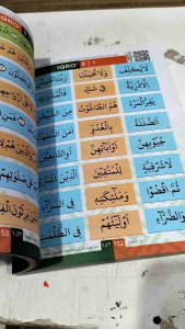 Buku IQRO Edisi Milenial AlQosbah Color Warna