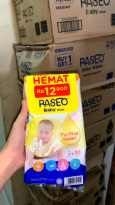 Tisu Basah PASEO BELI 1 50 SHEET GRATIS 1 50 SHEET | Tisu Basah PASEO