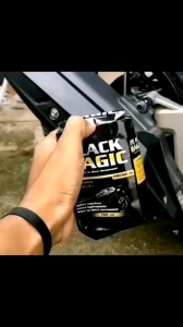 Black Magic Penghitam Body Motor dan TRIM PLASTIK BLACK MAGIC 500ml