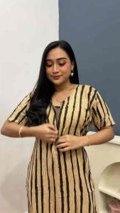 PROMO / COD Daster Panjang Semata Kaki / Daster Rayon Premium Adem / Daster Murah / Dres Panjang Semata Kaki Lengan Pendek / Daster Busui Friendy