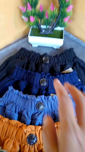 CELANA PENDEK ANAK PEREMPUAN HOTPANTS ANAK BAHAN KNIT HORNET USIA 4-6TAHUN