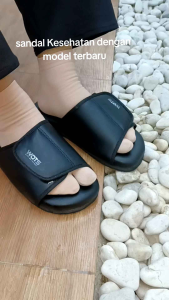 Sandal Kesehatan Diabetes Pria Wanita Anti Air Empuk Ringan Size 36-47 model selop