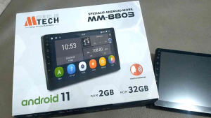 Head Unit Android 10 inch MTECH MM-8803 Ram 2GB 32GB Voice Command 10inch Mobil MM8803 MM 8803 Ram 2 GB 32 GB 2/32