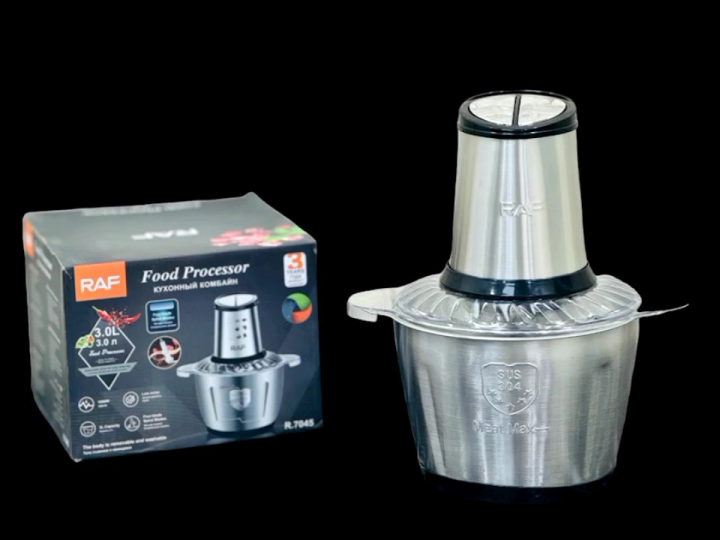 Food processor Rated power:220-240V 50/60hz power rating:1000W rated volume 3L detachable parts for easy cleaning two speed electric cooking machine Machines cup separation use more Convenient