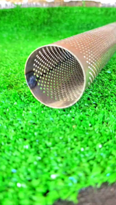 saringan kenalpot reding lubang 2mm inlet 45/45 panjang 40