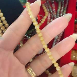 Chuỗi quấn tay 3 vòng đá thạch anh tóc vàng vip5li-108 hạt