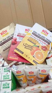 Kem Tắm Siêu Trắng ROY Beauty 200g ( Cam-Mật Ong + Lựu Đỏ + Coffee )