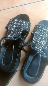 WEDGES VIRAL SANDAL WEDGES KOREA STYLE WEDGES 3cm (el01)