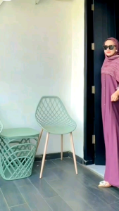 Gamis Set Hijab AIRIN Simple & Elegan