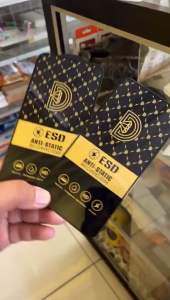 Tempered Glass ESD Anti Static Premium Bahan Tebal 0.4mm SAMSUNG GALAXY A01 / A02 / A02S / A03 Core / A03S / A04 / A04E / A04S / A05 / A05S / A06 / J4 + / J6 / A7 2018 / J8 Full List Hitam Diamond