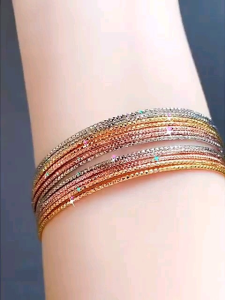 Gelang Keroncong Kombinasi Isi 12 Pcs Dimensi Xuping Perhiasan Fashion Wanita Dewasa Xpidgx14