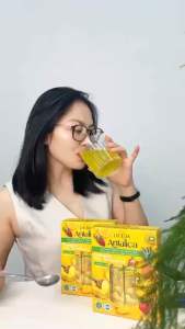 [Tặng bình] Detox Dứa Thơm Antalica Hỗ Trợ Sáng Da Cung Cấp Vitamin C Hộp 3g x 20 gói