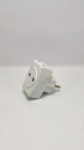 Steker T Multi/Colokan Listrik 3 Cabang/T Steker/Colokan Steker Universal/Steker Cabang 3 Stopkontak