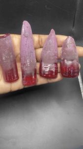 Ruby Cube Ruby Red Hard Gemstone Corundum Ruby Grinding First All Kinds No #5