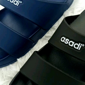 MBS ASADI Men Sandals Shoes Black & Navy Blue MJA-15213157Kasut Getah Sandal Lelaki (Size 6 - 10)