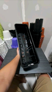 Grosir 1/2 Lusin Pot Meranti 50 & Pot Panjang Kotak