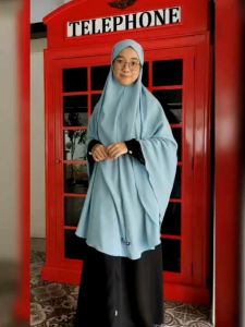 Diandra Hijab Jilbab Tali Khimar Tali Kerudung Tali Bergo Tali Bergo Maryam size XXL Wollycrepe