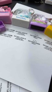 WATER WORLD SAND | Personalized Self Inking