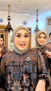 WARNA BROWN SUGAR / JANARDANA SARIMBIT 2025 BY NADHEERA LUXURY / GAMIS TERBARU.BISA COD / PREMIUM MEWAH