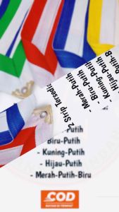 TALI MEDALI PITA 2 STRIP SIAP PAKAI MURAH/3CM