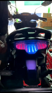 LAMPU STOP LED VARIO 125-150 TAHUN 2018-2023 NEW RGB MAGNET CONTROL LAMPU STOP VARIO RGB RUNNING MULTICOLOUR LAMPU LED BELAKANG