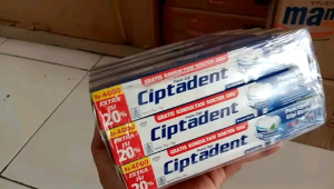 pasta gigi / odol ciptaden maxi higienis melindungi gigi & mencegah gigi berlubang 75gr